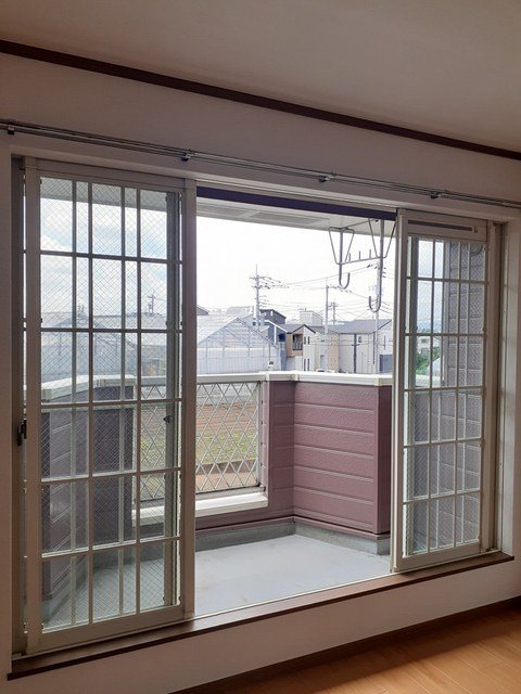 シャン・ド・フルール ベランダ
