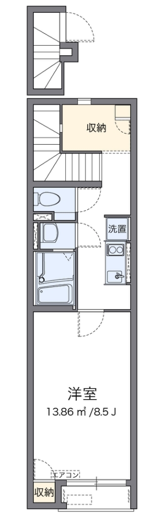 レオネクストフローラ 間取り