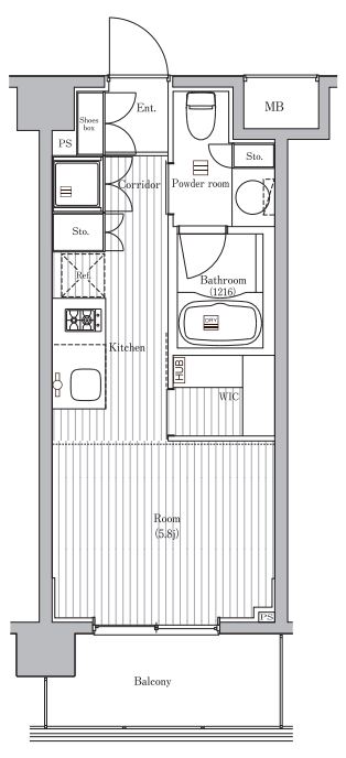ＰＲＥＭＩＵＭ ＣＵＢＥ菊川 間取り