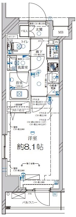 ディアレイシャス武蔵関 間取り