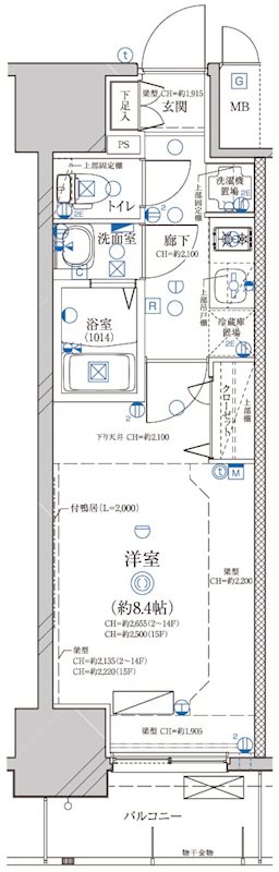 ディアレイシャス浅間町 間取り
