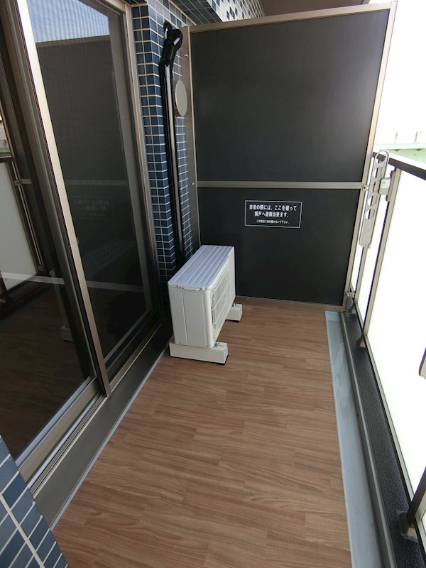 ディアレイシャス浅間町 ベランダ
