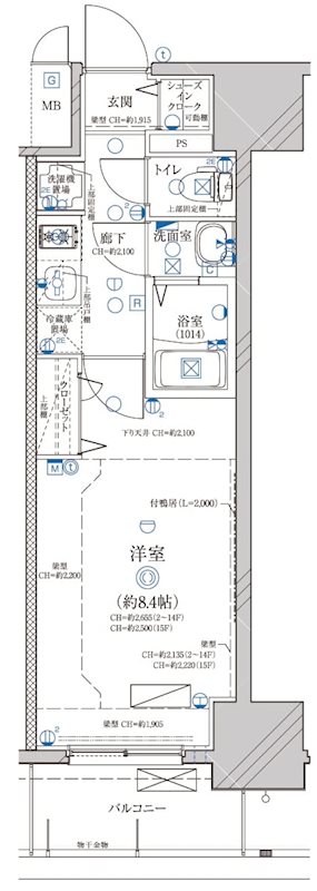 ディアレイシャス浅間町 間取り