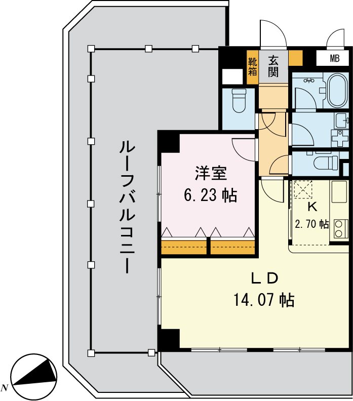 リア・コンフォート 間取り図