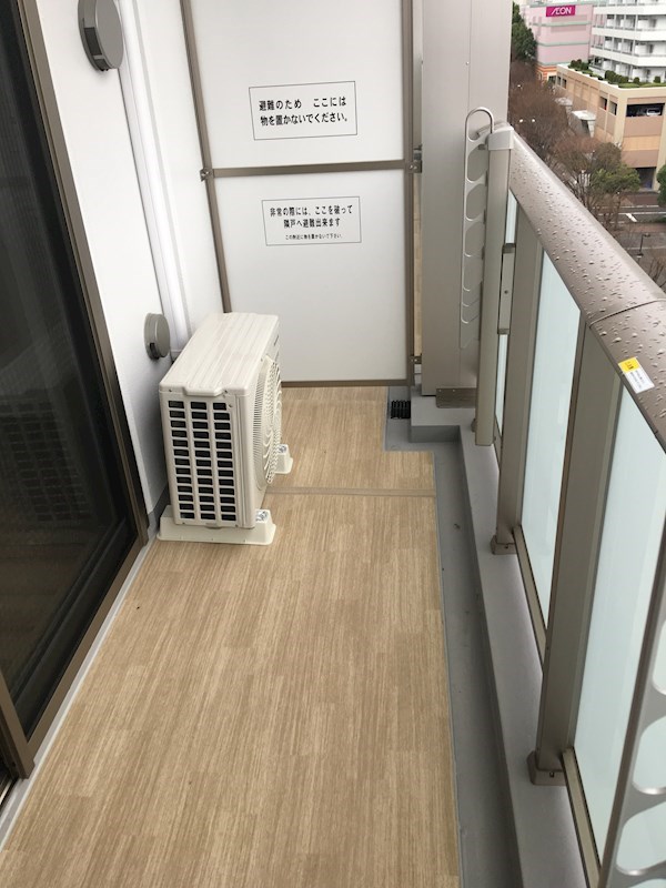 ドムス常盤 ベランダ