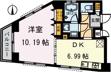 グランヒルズ馬込  間取り図