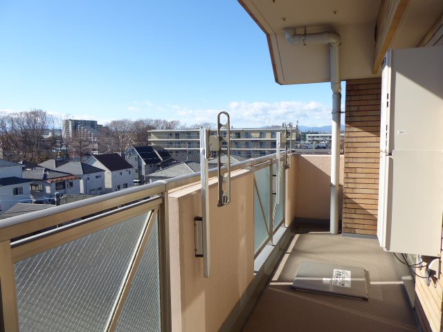 ペルシャモン上水 ベランダ