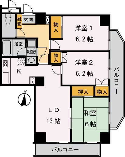 大津ビル 間取り図