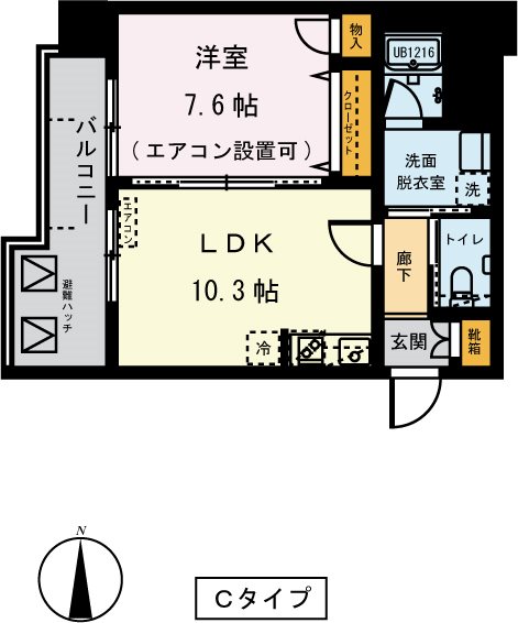 ドムス常盤 間取り図