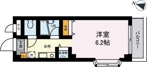 フィールド・Ｂ・千川 103号室 間取り