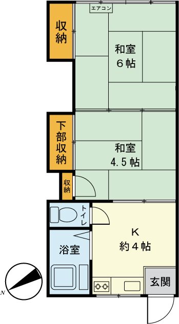 日枝荘 間取り