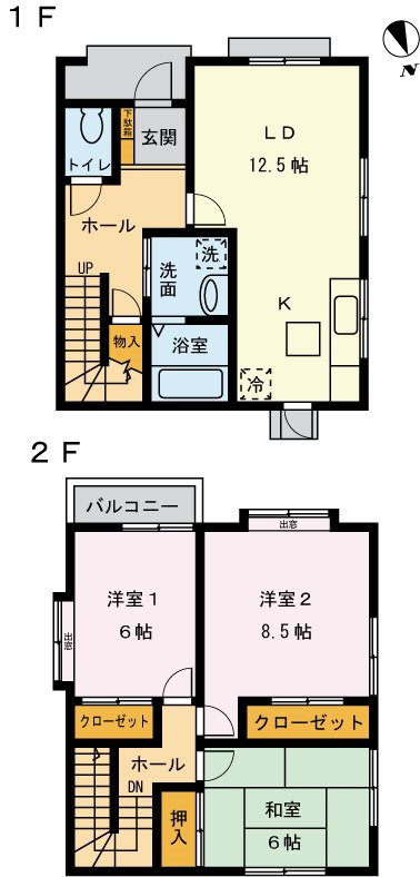 ラヴィル・ヒロ 間取り図