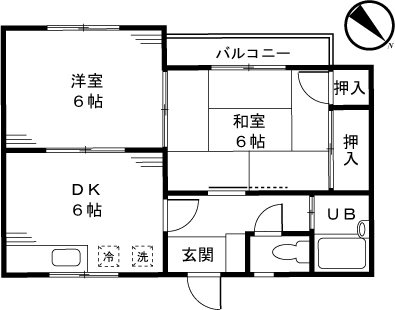 メゾンエスポアール 105号室 間取り