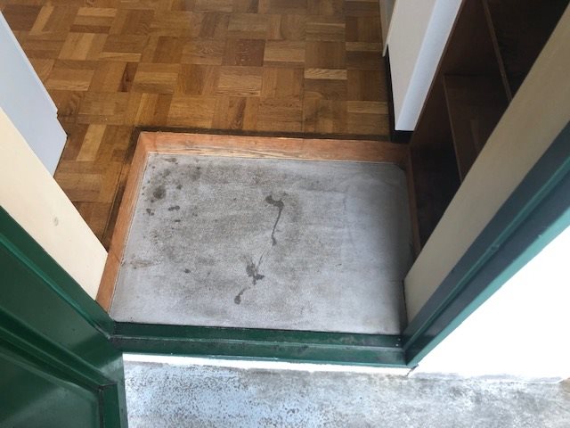 グリーンハイムみわ 玄関