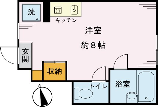 TMT 104号室 間取り