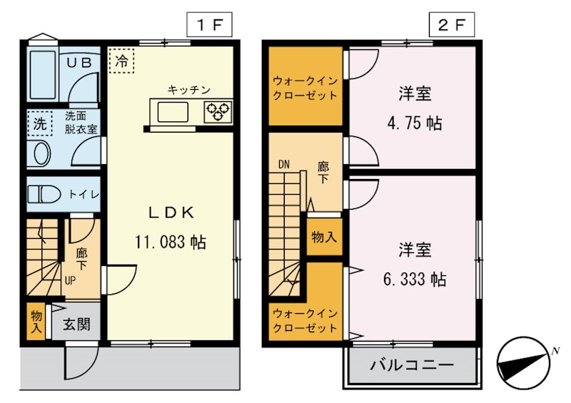 ペルシーモ  間取り図