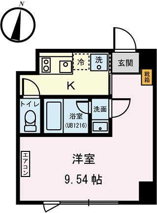 パルク北参道 間取り図