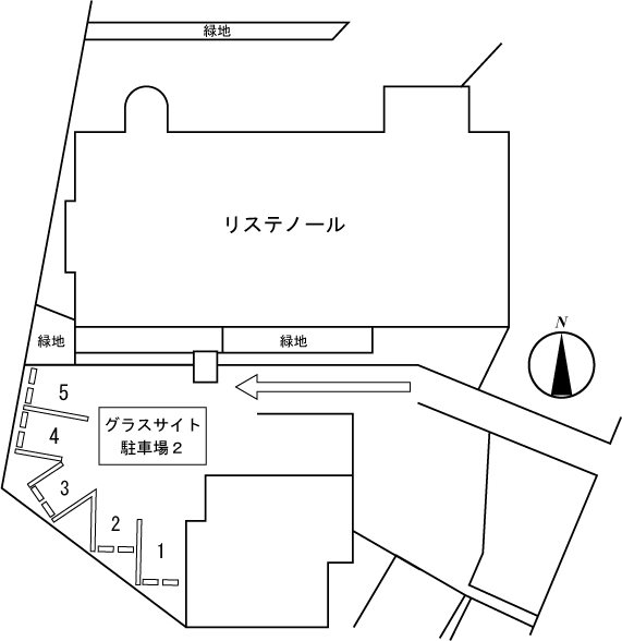 グラスサイト駐車場２ 間取り