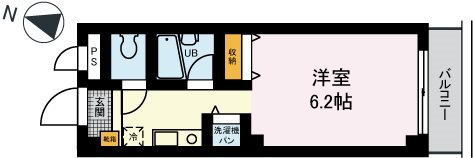 フィールド・Ｂ・千川 302号室 間取り