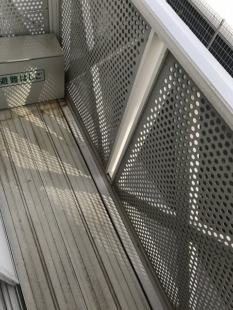 スリーエス・コーポ ベランダ