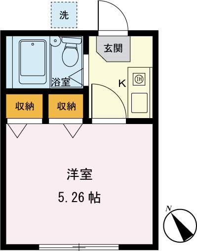 コンフォーリア 102号室 間取り