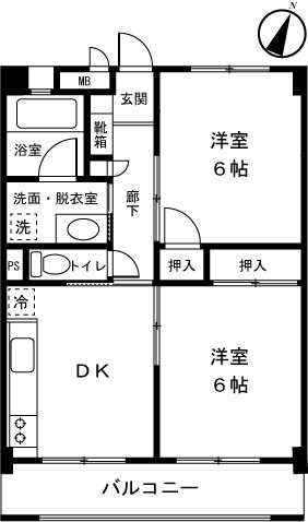 東京都練馬区下石神井４丁目 間取り