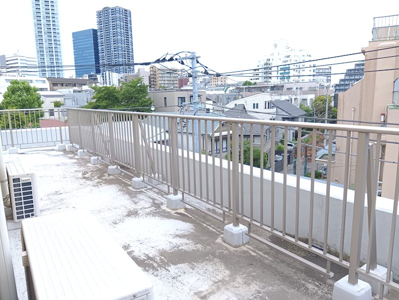 桃園パークマンション ベランダ