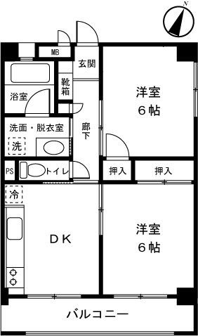 東京都練馬区下石神井４丁目 間取り