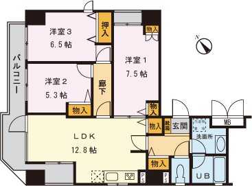 相澤ビルディング 902号室 間取り
