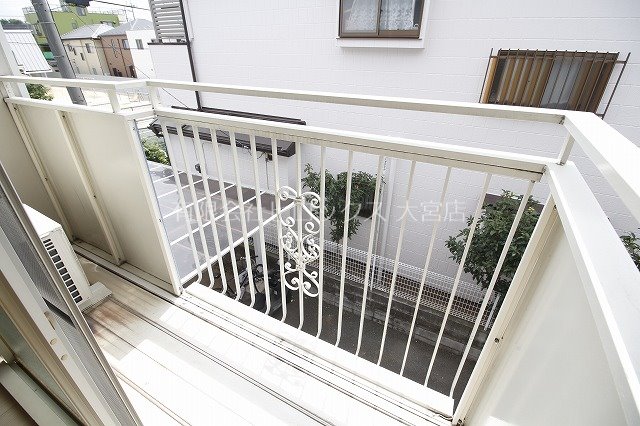 イーストハウスB ベランダ