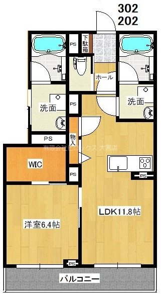 アネシス 間取り図