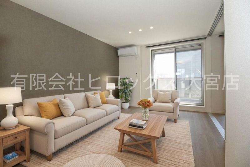 エルミタージュクール リビング