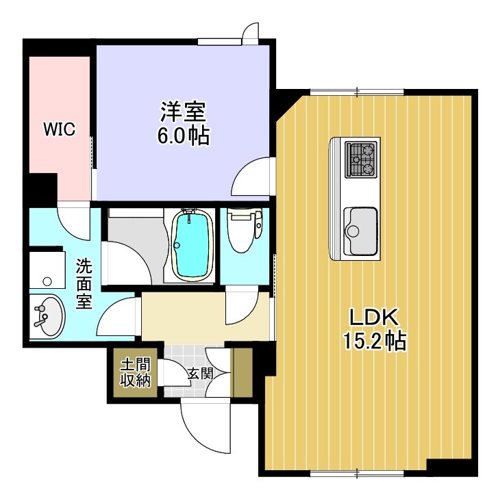 エルミタージュクール 間取り図