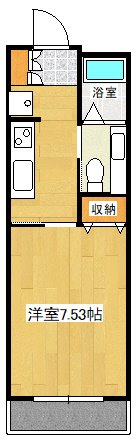 エーデルワイス 303号室 間取り