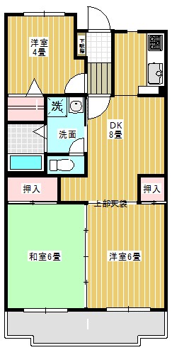 パークハイム 302号室 間取り