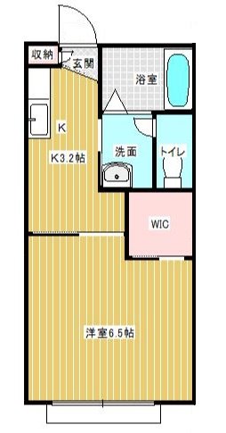 アウルビレッジA 間取り図