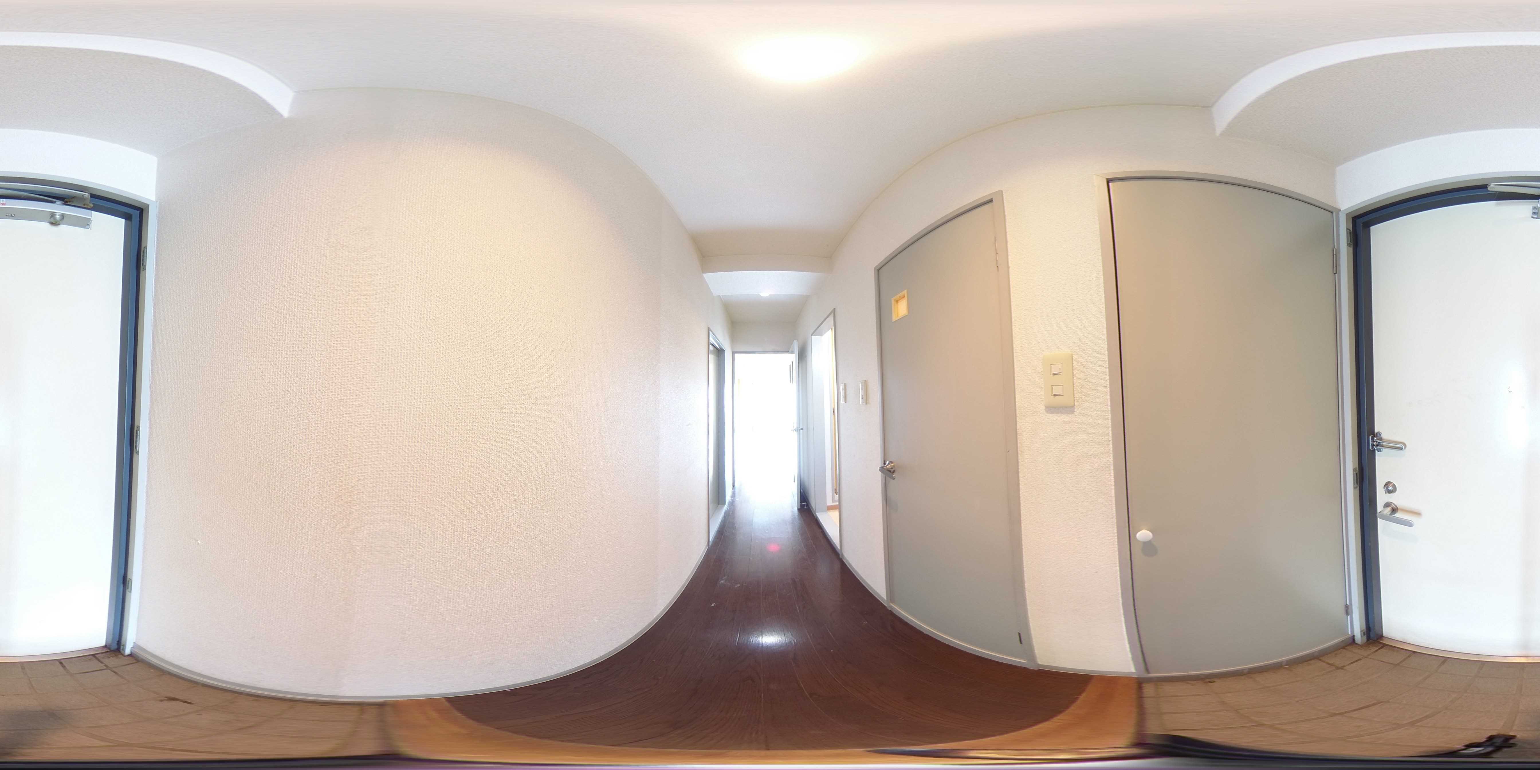 ビューフラッツオオキ 玄関