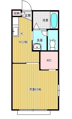 アウルビレッジB 間取り図