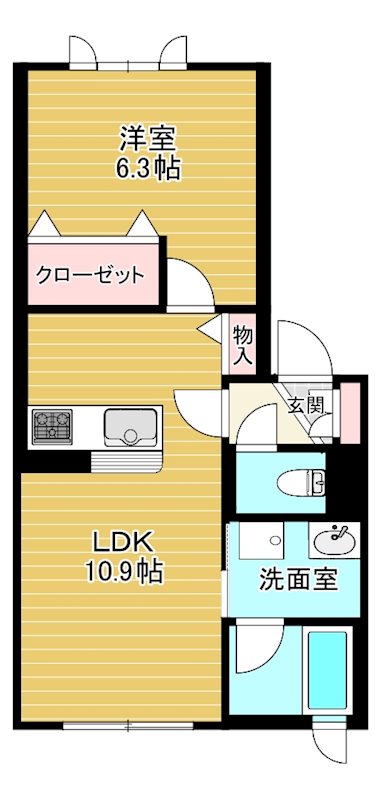 クレスト 間取り図