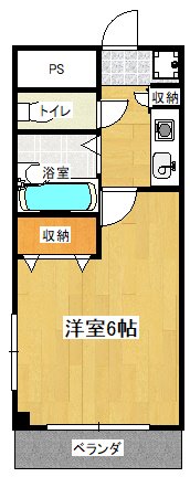 コンフォートマンション桜木町 820号室 間取り