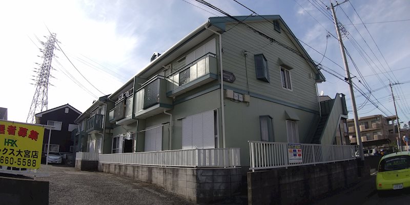 グランドハイツ光B 201号室 外観