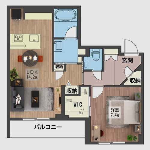 ステラ キャシェット 間取り図
