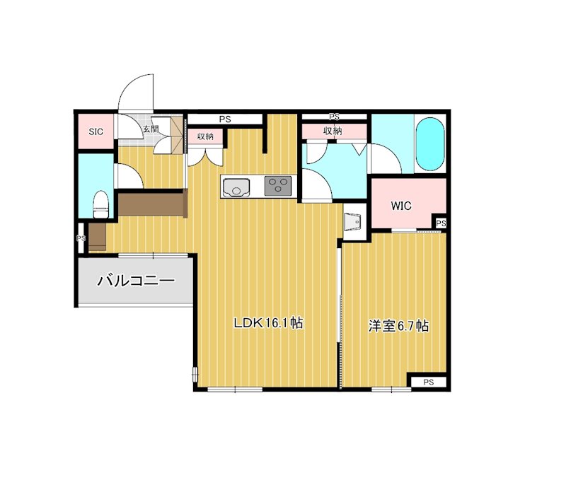 ステラ キャシェット 間取り図