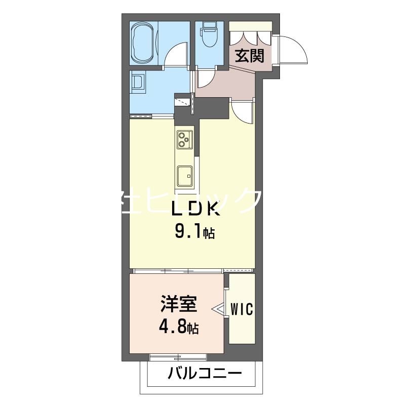 ロベリア西大宮 105号室 間取り
