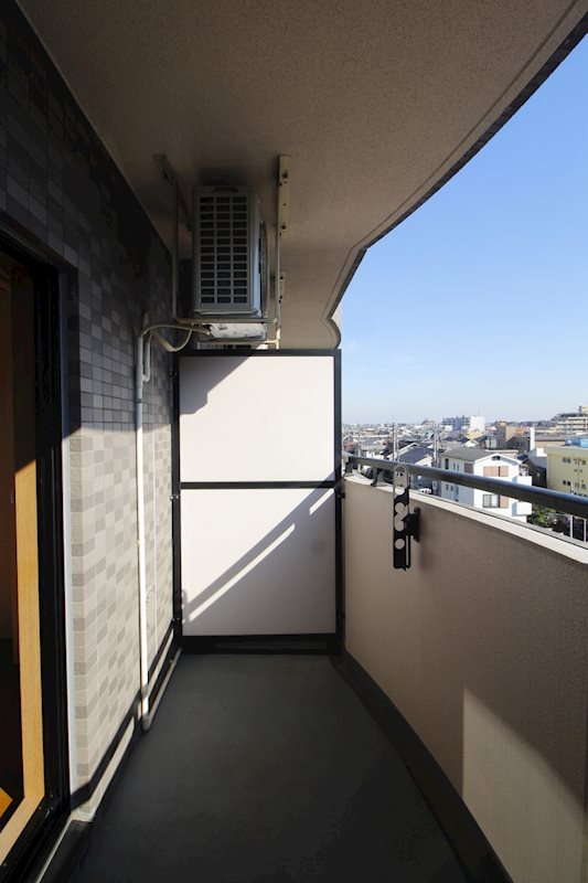 シャン・アヴェニュ ベランダ