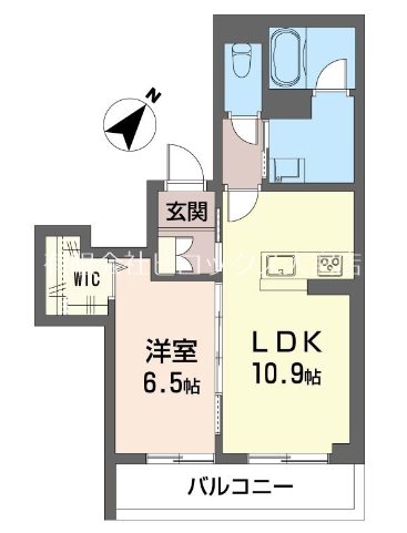 シャーメゾン北上尾 203号室 間取り