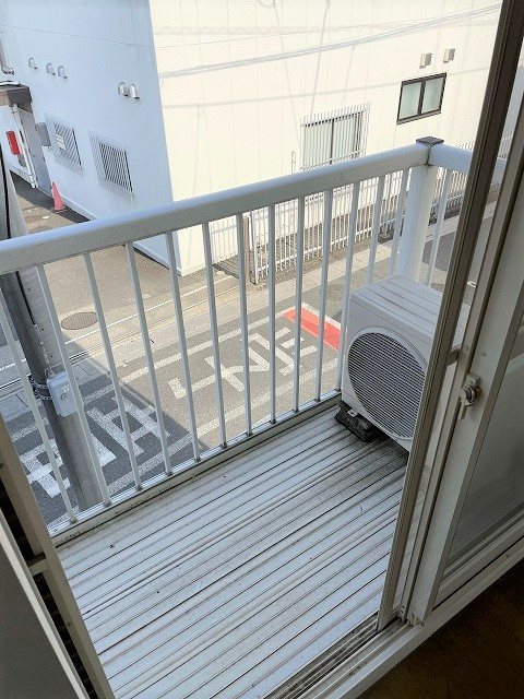 ラプティーハイム ベランダ