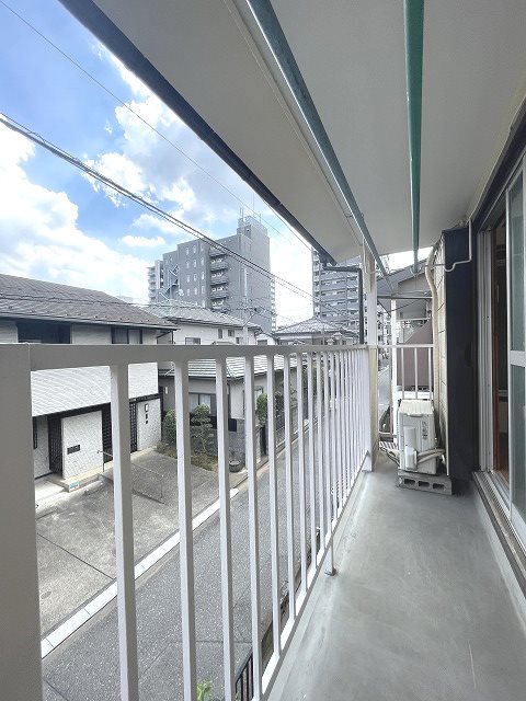 常盤荘 ベランダ