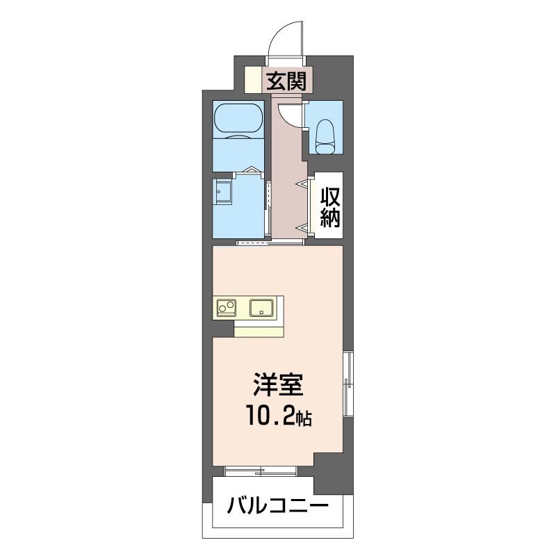 ブライトソレイユタワー 間取り