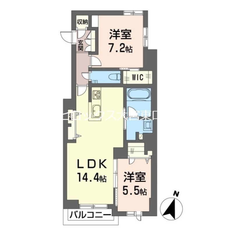 カンパーナ　プリータ 301号室 間取り
